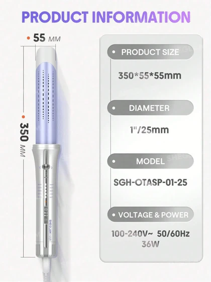 دستگاه فرکننده و حالت دهنده باد سرد شیگلم Sheglam مدل One Touch Airflow Styler Pro
