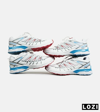 کفش کتانی بزرگ پا سفید قرمز ابی سالومون Salomon X ULTRA