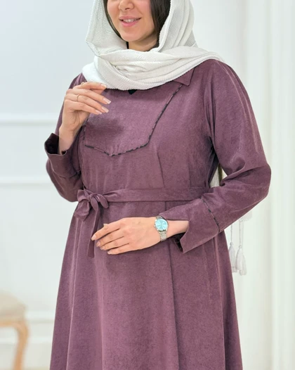 پیراهن مانتویی سیلک مهدیس کد محصول 1564