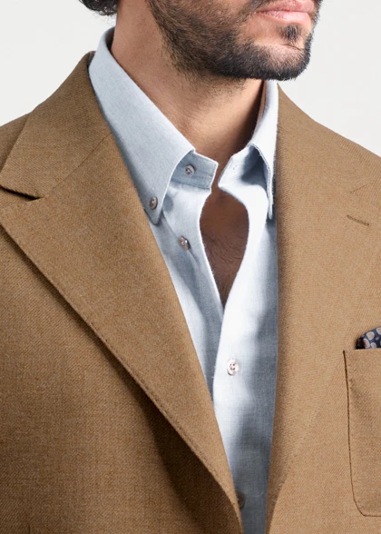 کت دو دکمه پشمی 2520201