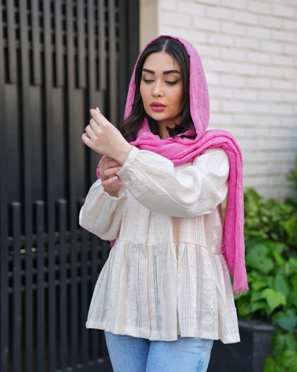 شومیز لینن هندی