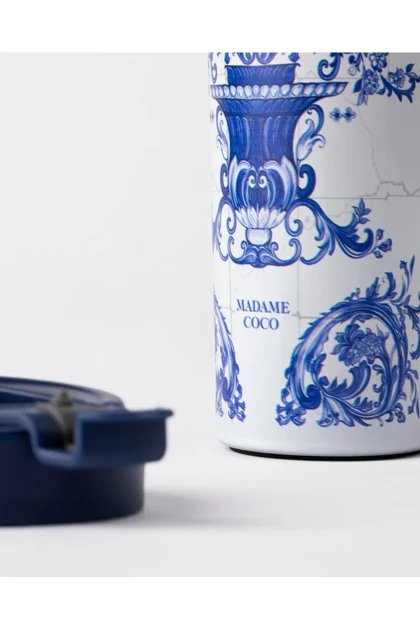 فلاسک Madame Coco مدل Sobel Bleu استیل - آبی