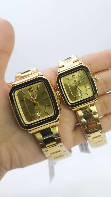 ست ساعت مچی مردانه و زنانه نیوی فورس Naviforce 9239 با موتور کوارتز ژاپن