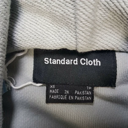 هودی قواره باکسی دورس پنج نخ از standard cloth کد 227