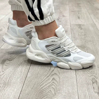 ست کتانی آدیداس مردانه زنانه مدل climacool vento رنگ سفید