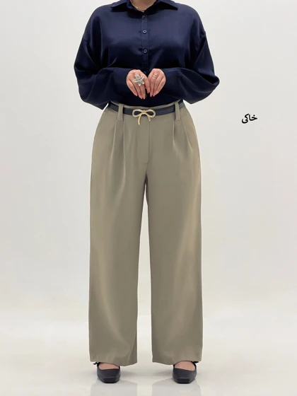 4230-شلوار بگ کرپ زارا