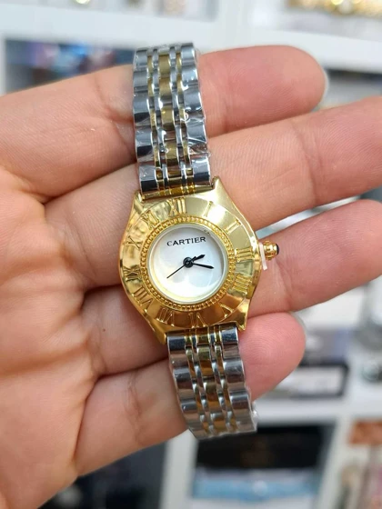 ساعت مچی زنانه کارتیر Cartier موتور کوارتز باکیفیت و طراحی زیبا