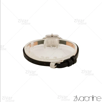 ساعت دنیل ولینگتون زنانه مستطیلی مینی سیلور صفحه سفید بند چرم 105806