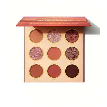 پالت سایه شیگلم 9رنگ مدل Sheglam Beach Sunset