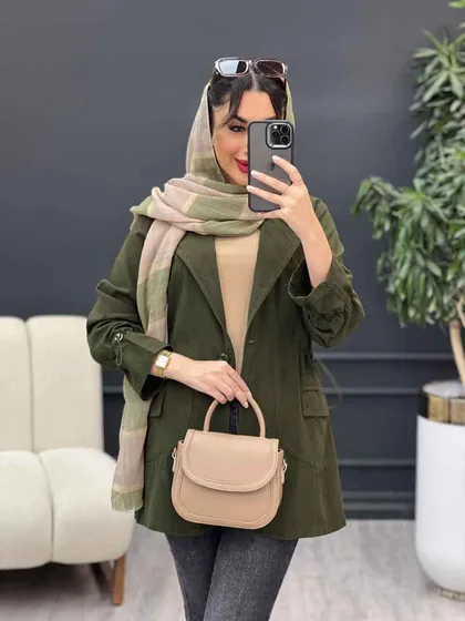 مانتو کمر گت ترلان