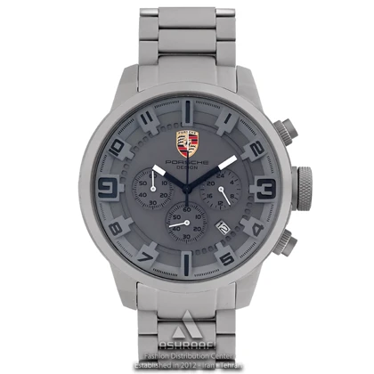 ساعت پورشه دیزاین طوسی Porsche JP-24056MG12