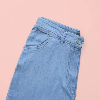 شلوار جین بگ کوتاه 303211009