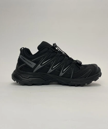 کتانی رونی طرح سالامون لاکپشتی پرو 3D مشکی زیر طوسی