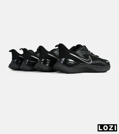 کفش کتانی مردانه و زنانه مشکی NIKE zoom X