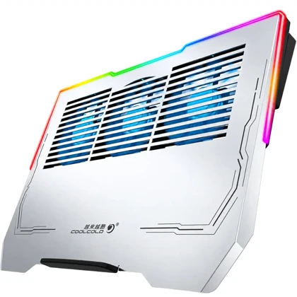 پایه خنک کننده لپ تاپ کول کلد COOL COLD مدل K42 سایز 17 اینچ با 3 فن