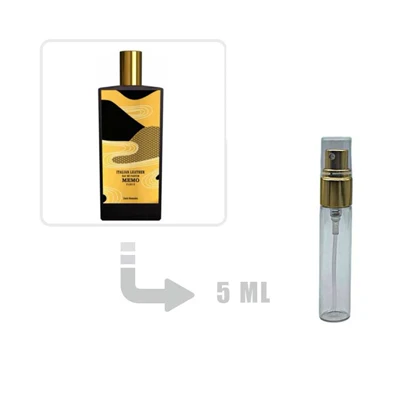 دکانت عطر ادکلن ممو پاریس ایتالین لدر مردانه و زنانه 5 میل اصلی Memo Paris Italian Leather 5ml