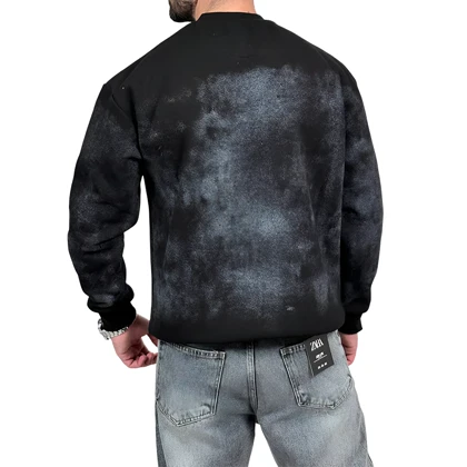 دورس مشکی سه نخ طرح ساده براش دار