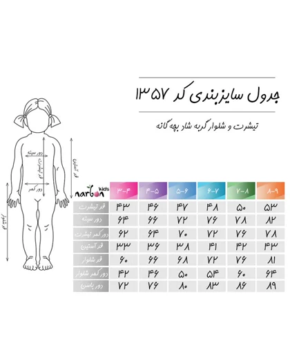 تیشرت و شلوار گربه شاد بچه گانه