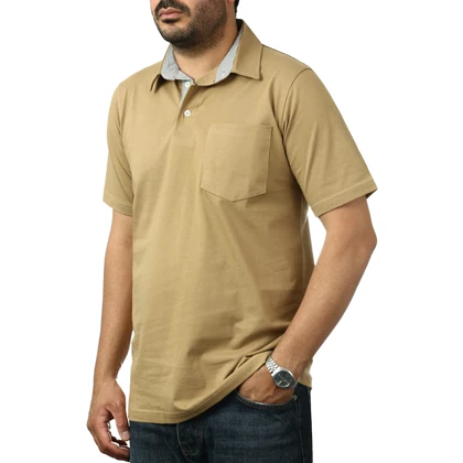 پولوشرت آستین کوتاه مردانه تن کوک مدل 1411413