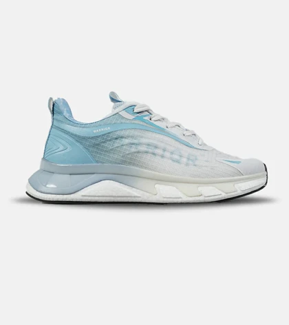کفش کتانی ورزشی سفید آبی Warrior Sneakers مدل 7873