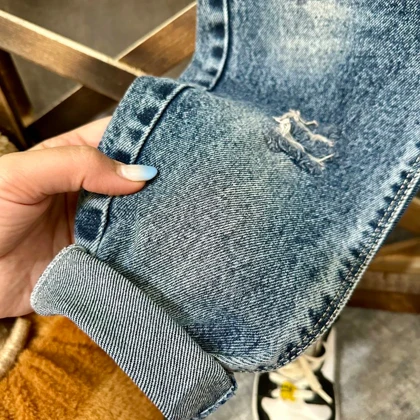 بلوز و شلوار جین پسرانه مدل Smile