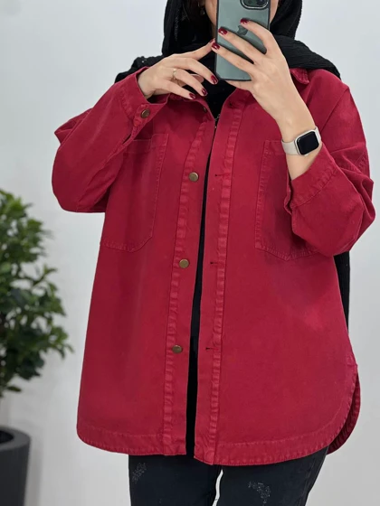 کت جین رنگی توسکا 1(ایراد دار)