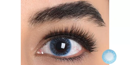 لنز طبی رنگی سالانه مارشال Pretty Eyes 1T