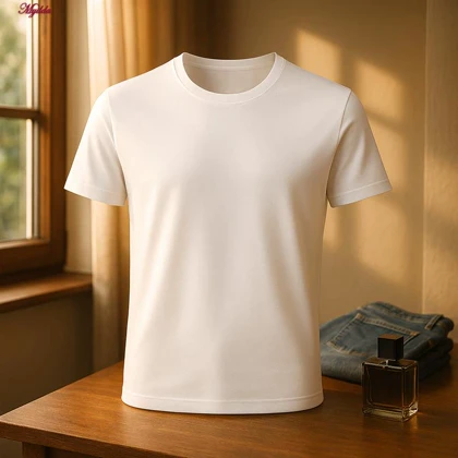 تیشرت آستین کوتاه مردانه برهان تن پوش مدل پنبه‌ای کد 1022