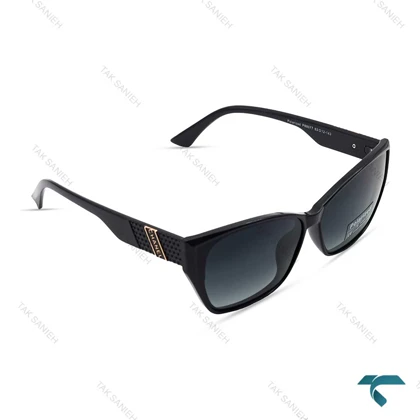 عینک آفتابی شنل زنانه مشکی پولاریزه Chanel-7556-U