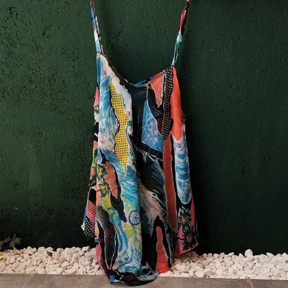 رومایویی (تاپ ساحلی با بند قابل تنظیم)