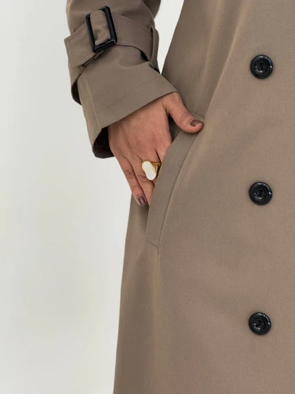 3817-بارانی بلند مارکو