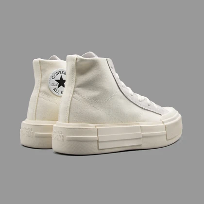 کانورس کروز شیری ساق‌دار Converse Cruise Beige White Hightop