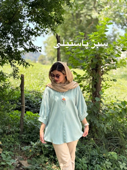 مانتو شومیزی رزا2755