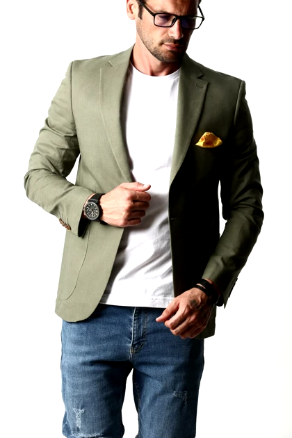 کت اسلیم فیت تک دکمه