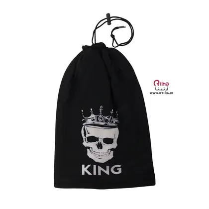 اسکارف تو خز کلاه شو طرح KING