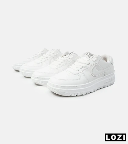 کفش کتانی بزرگ پا سفید نایک NIKE AIR FORCE مدل 4095
