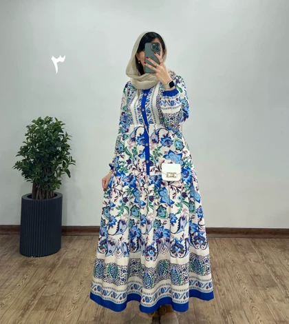 پیراهن بلند آندیا 3(ایراد دار)