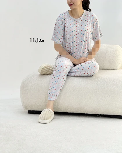ست تیشرت و شلوار رویان زنانه|آراسز