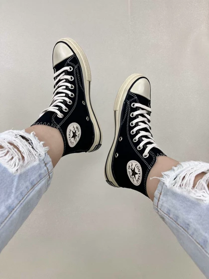 زنانه ساق‌دار الستار | ونس زنانه ساق‌دار الستار Converse ALL STAR کد 651 کد 487