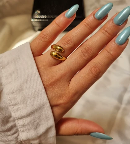 انگشتر استیل رنگ ثابت