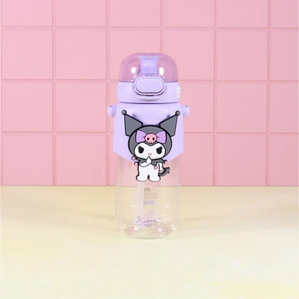 قمقمه کرومی شفاف برند سانریو