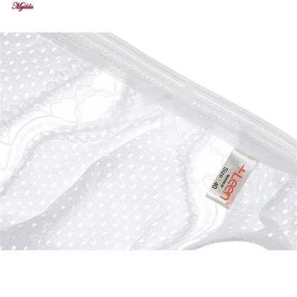 شورت زنانه لین مدل زنبوری جلو تور سفید کد 4681-528