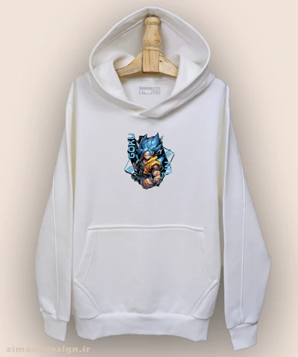 هودی مردانه و زنانه طرح دراگون بال شخصیت گوکو کد 969