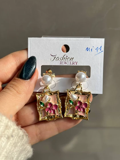 گوشواره میناکاری Mi11