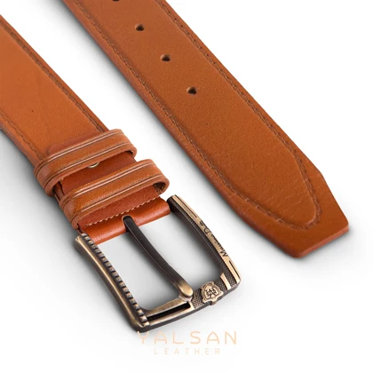 کمربند مردانه چرم یلسان مدل بایسن 4.5 کد 084-GS