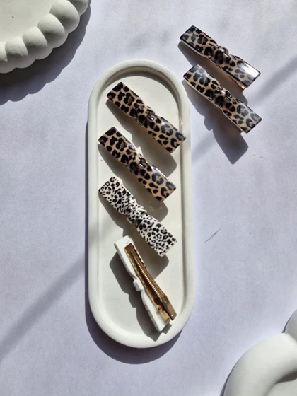 انبری پلنگی پاپیون -کد 1153