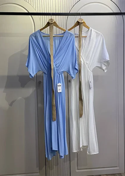 پیراهن ساحلی لینن