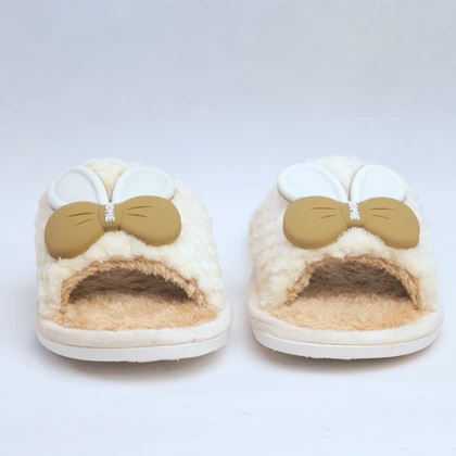 پاپوش مدل پاپیون کرم کد 294876