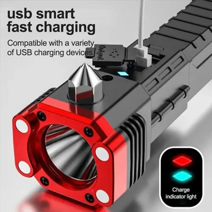 چراغ قوه دستی 8کاره مدل Led torch