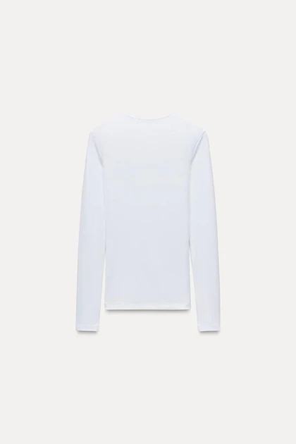 بلوز ریون آستین بلند Zara336